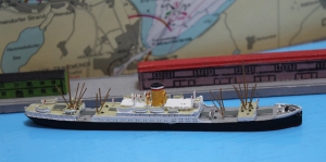 Passenger freighter "General Artigas" ex "Westphalia" HAPAG (1 p.) GER 1936 Poseidon PO 8